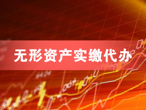 绵阳无形资产实缴资本代办